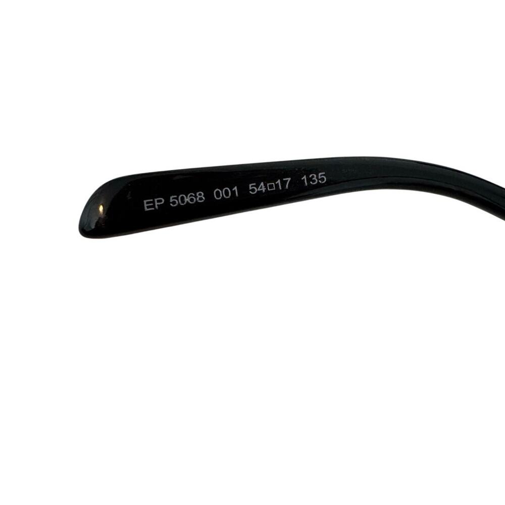 NEW Emilio Pucci EP5068 shiny black Rectangle Eyeglasses - Picture 5 of 7